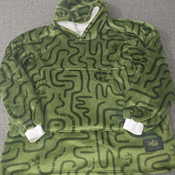 Rett and Link Mythical Society Other - Green Mythical Society Wearable Blanket Hoodie Unisex Good Mythical Morning GMM